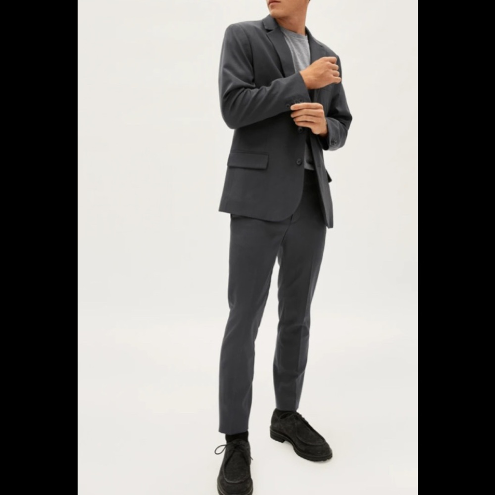 Everlane Italian Wool Pants - 30x32 - New!  Dark Gray
